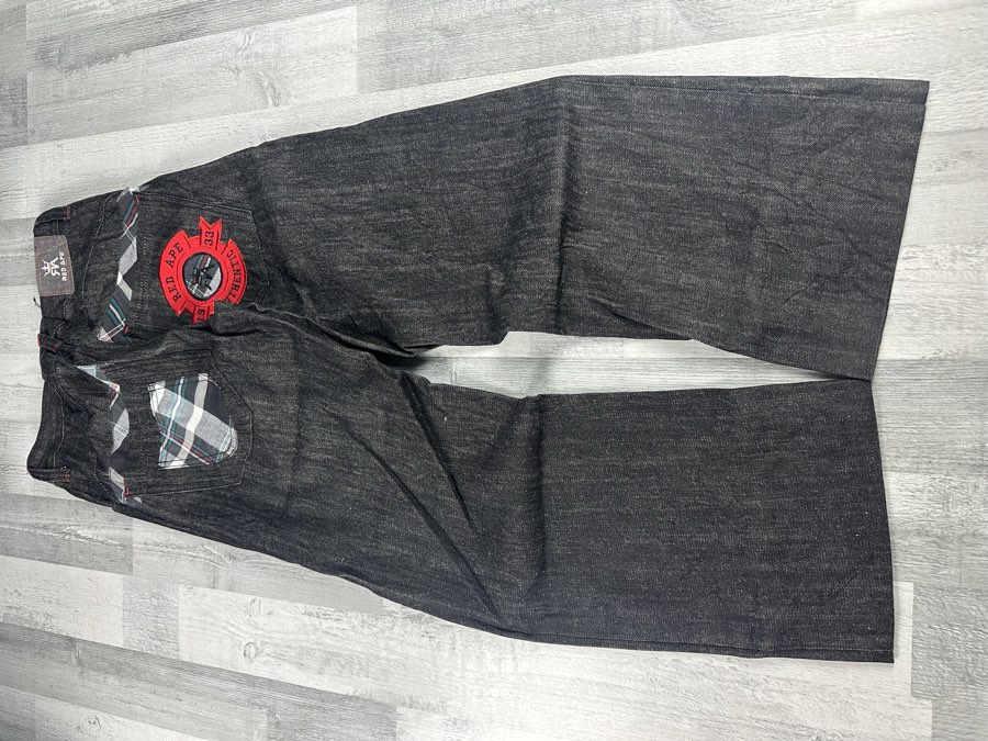 Y2K Denim · Schwarz / Grau